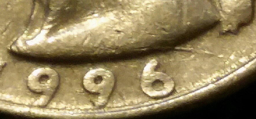 4x-1996-P-Quarters-Showing-The-Progression-Of-A-Die-Crack?